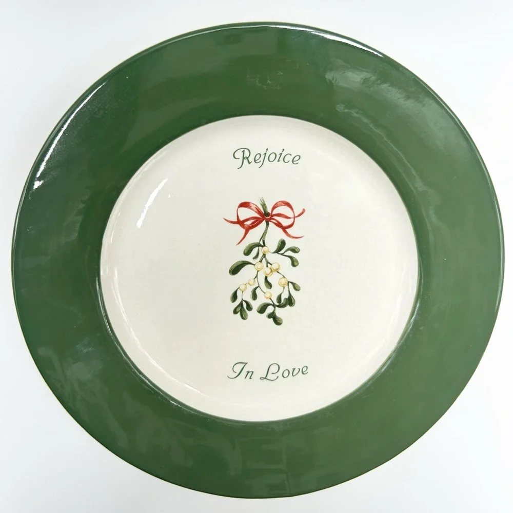 🎄Russ - ceramic plate. - Picture 1 of 10
